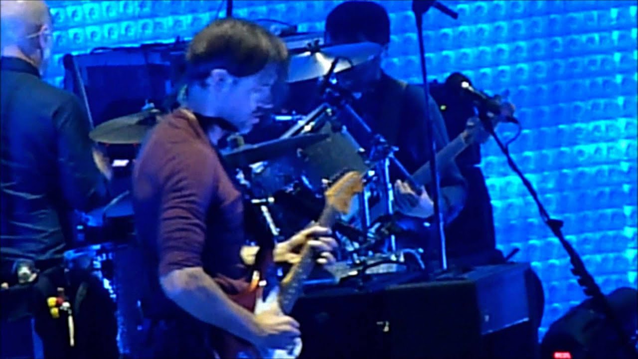 A still from the video: Live, 2012.