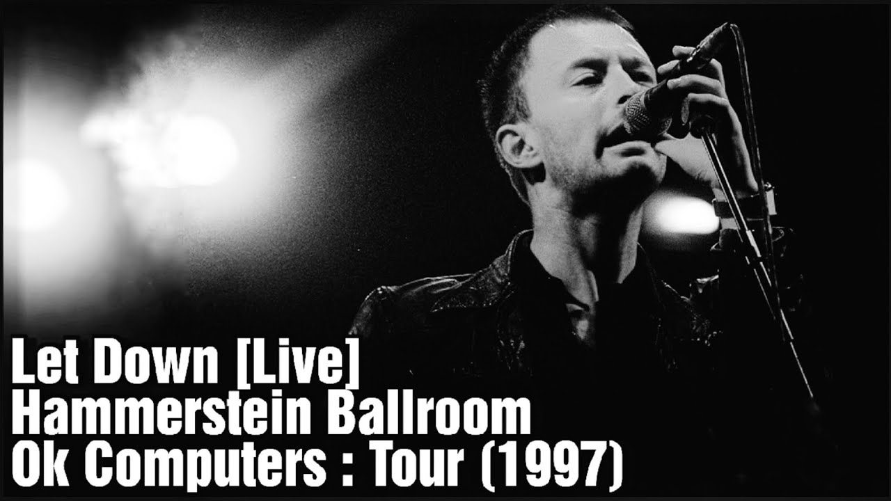 A still from the video: Live, 1997.