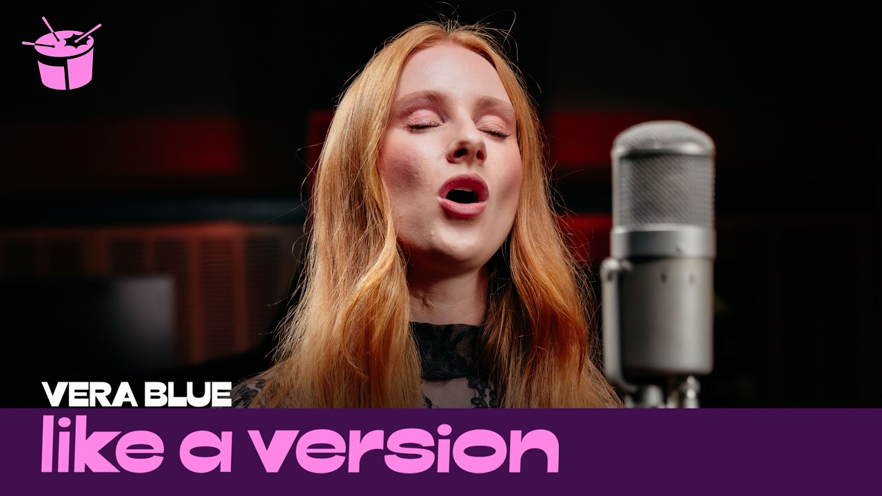 A still from the video: Vera Blue, “Creep” for triple j’s Like A Version