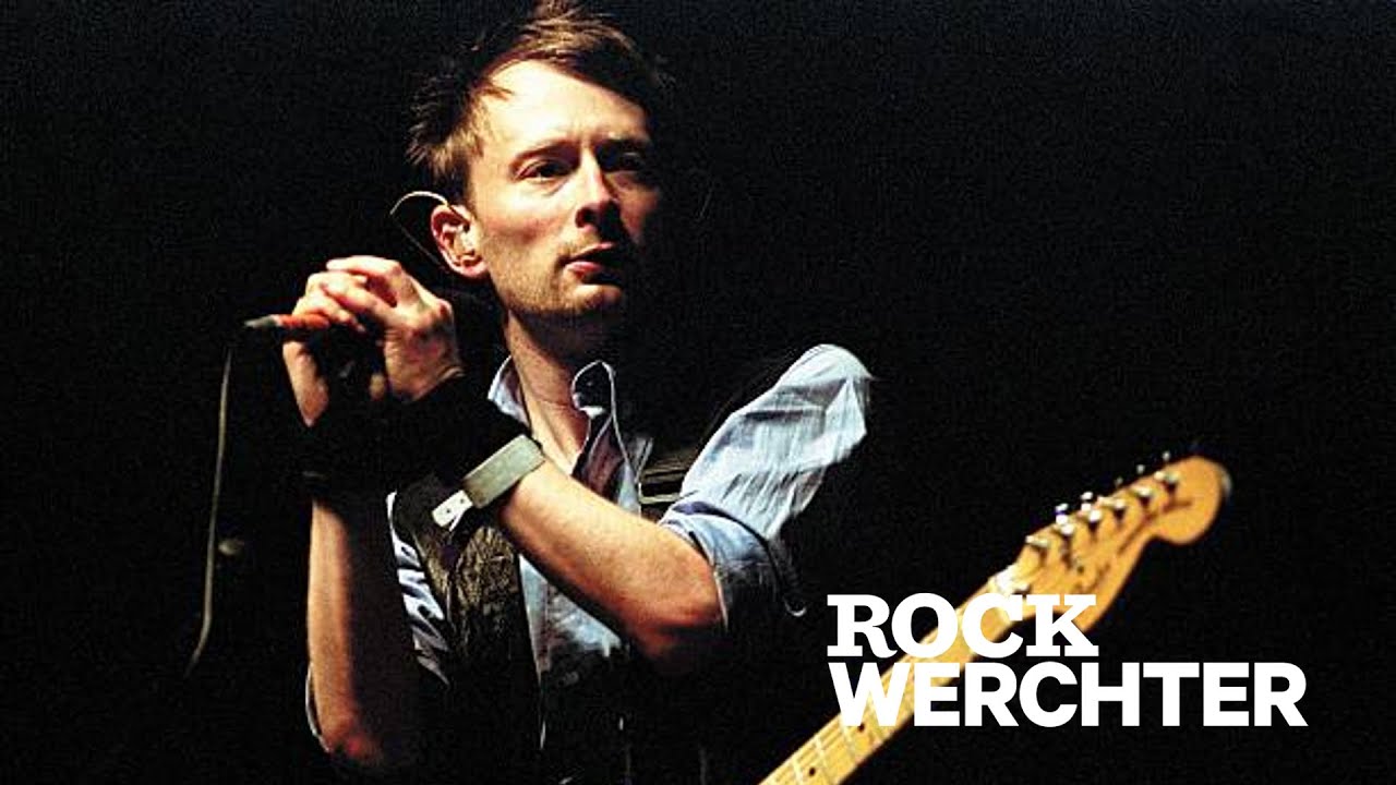 A still from the video: Radiohead - Live at Rock Werchter 2003