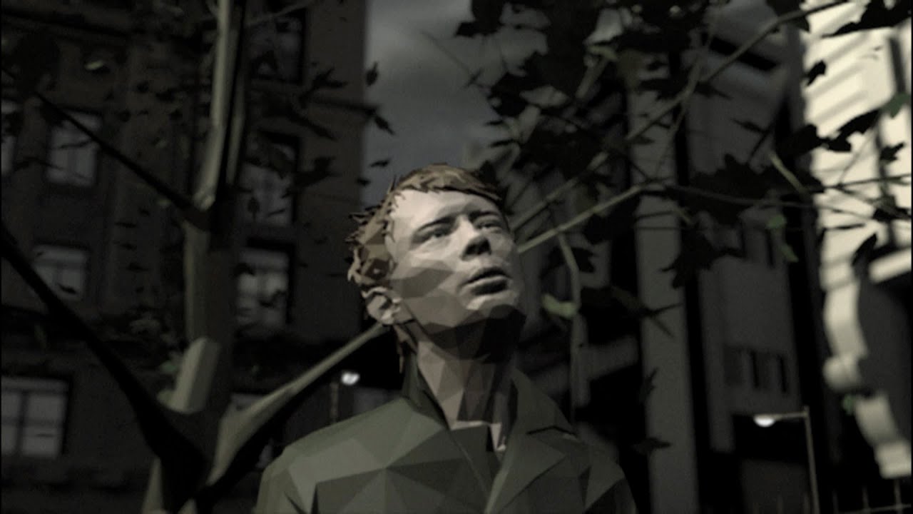 A still from the video: The promo, directed by Alex Rutterford.
