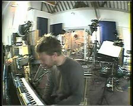 A still from the video: From the band's Thumbs Down webcast, a song they only ever played live.