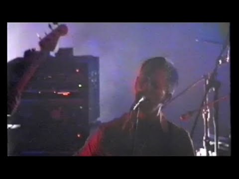 A still from the video: Radiohead - Optimistic / The National Anthem (Live at Scott Walker's Meltdown, July 2000)