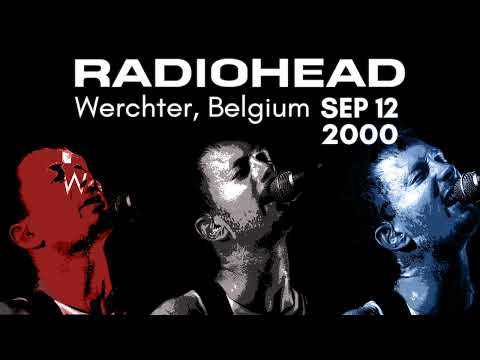 A still from the video: Radiohead - Live In Werchter, Belgium 2000-09-12