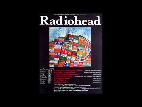 A still from the video: Radiohead - Earls Court, London 26th November 2003