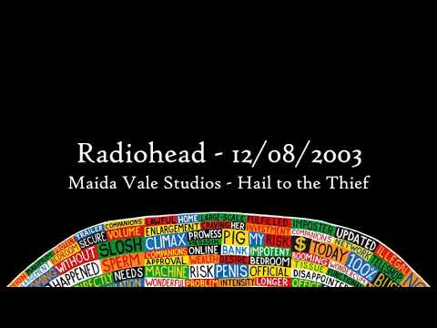 A still from the video: (2003/12/08) Maida Vale Studios - Hail to the Thief Interview - Radiohead