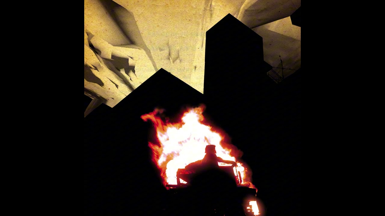 A still from the video: Radiohead - True Love Waits (Live At The Hollywood Bowl, California - 20th August 2001)