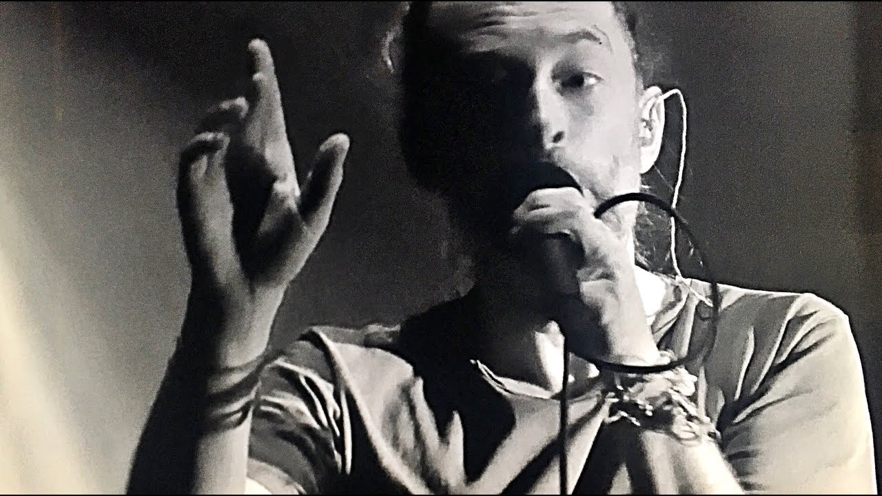 A still from the video: Live, Black & Blood.