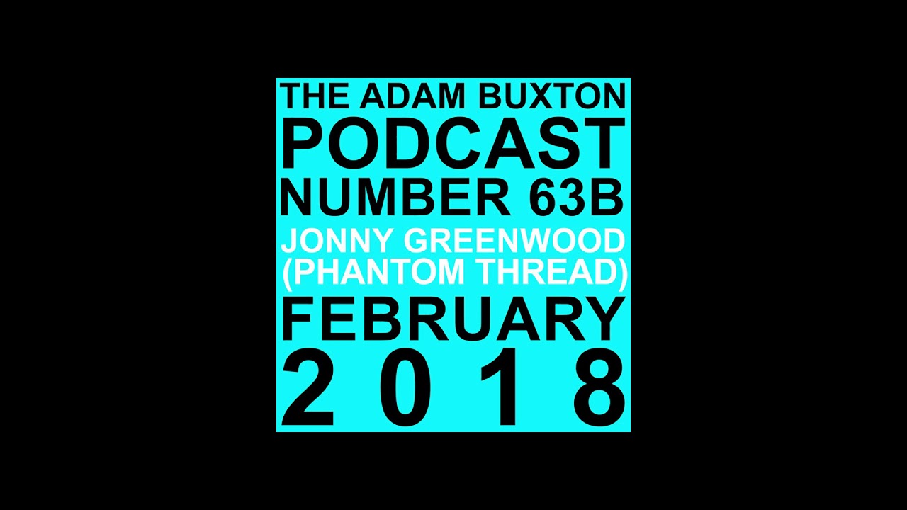 still from the video: Adam Buxton, 9 February 2018