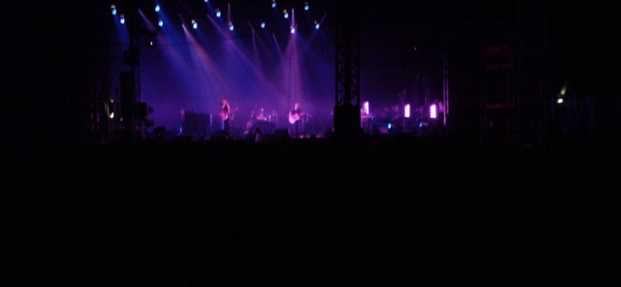 Radiohead live, Tredegar House, Newport, South Wales, 1 September 2000 (photo 4 of 7)