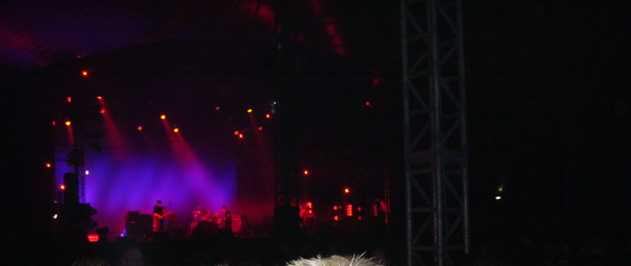 Radiohead live, Tredegar House, Newport, South Wales, 1 September 2000 (photo 5 of 7)