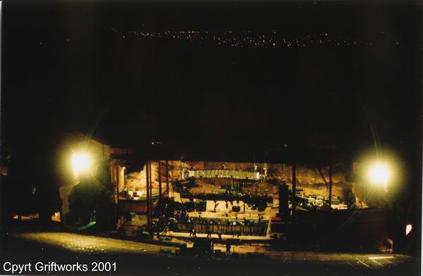 Radiohead live, Red Rocks Amphitheater, Denver, USA, 20 June 2001 (photo 6 of 10)