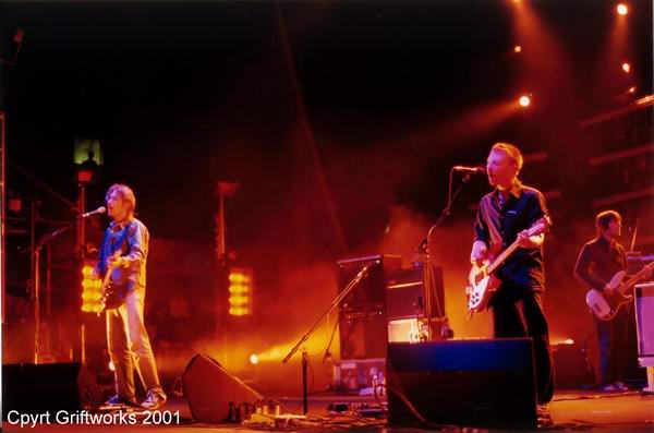 Radiohead live, Red Rocks Amphitheater, Denver, USA, 20 June 2001 (photo 7 of 10)