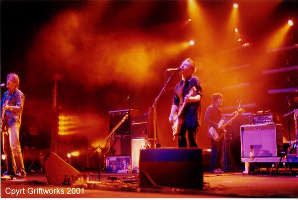 Radiohead live, Red Rocks Amphitheater, Denver, USA, 20 June 2001 (photo 8 of 10)