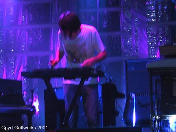 Radiohead live, Santa Barbara Bowl, Santa Barbara, USA, 30 June 2001 (photo 3 of 8)