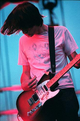 Radiohead live, Hutchinson Field, Chicago, USA, 1 August 2001 (photo 10 of 12)