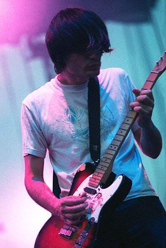 Radiohead live, Hutchinson Field, Chicago, USA, 1 August 2001 (photo 12 of 12)