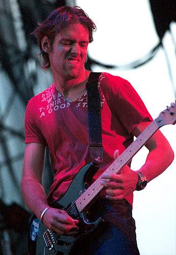 Radiohead live, Hutchinson Field, Chicago, USA, 1 August 2001 (photo 6 of 12)