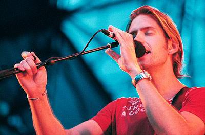 Radiohead live, Hutchinson Field, Chicago, USA, 1 August 2001 (photo 8 of 12)