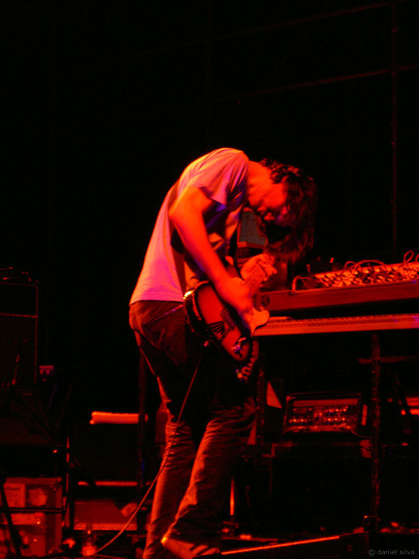 Radiohead live, Las Ventas, Madrid, Spain, 16 July 2003 (photo 25 of 81)