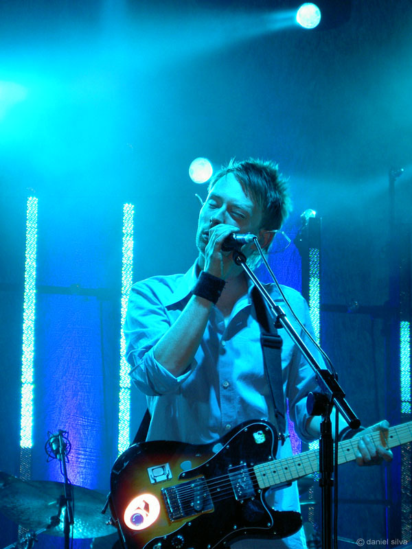 Radiohead live, Las Ventas, Madrid, Spain, 16 July 2003 (photo 26 of 81)