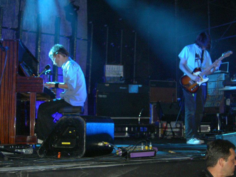 Radiohead live, Las Ventas, Madrid, Spain, 16 July 2003 (photo 36 of 81)