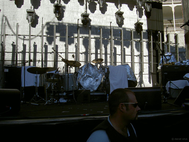 Radiohead live, Las Ventas, Madrid, Spain, 16 July 2003 (photo 4 of 81)