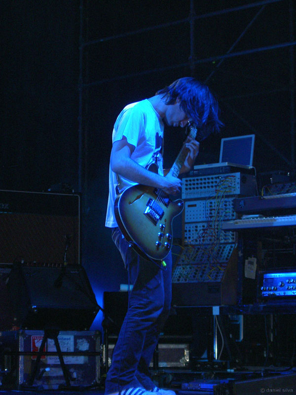 Radiohead live, Las Ventas, Madrid, Spain, 16 July 2003 (photo 47 of 81)