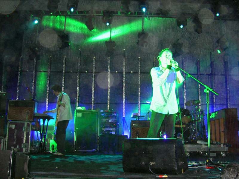 Radiohead live, Las Ventas, Madrid, Spain, 16 July 2003 (photo 56 of 81)