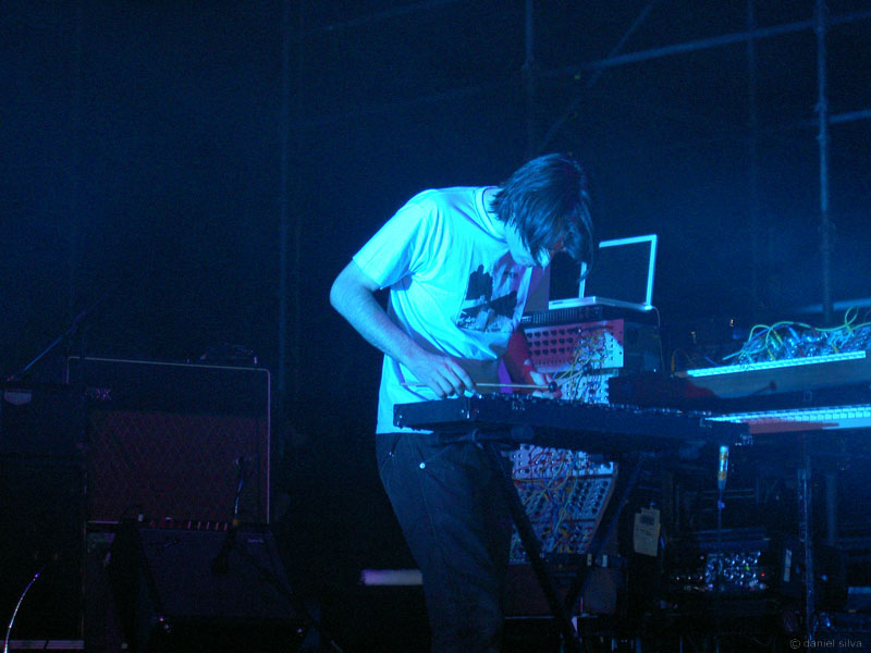 Radiohead live, Las Ventas, Madrid, Spain, 16 July 2003 (photo 59 of 81)