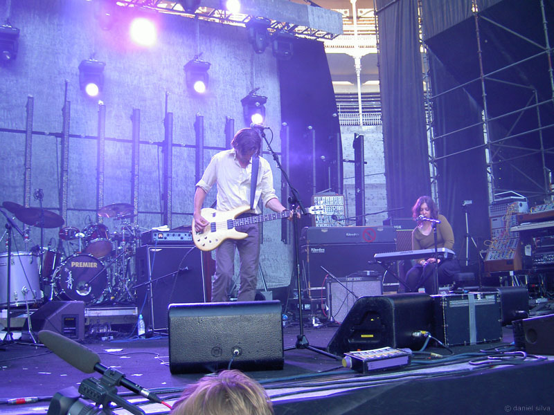 Radiohead live, Las Ventas, Madrid, Spain, 16 July 2003 (photo 7 of 81)
