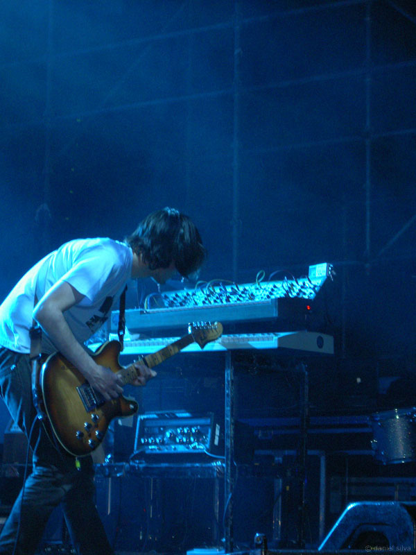 Radiohead live, Las Ventas, Madrid, Spain, 16 July 2003 (photo 72 of 81)
