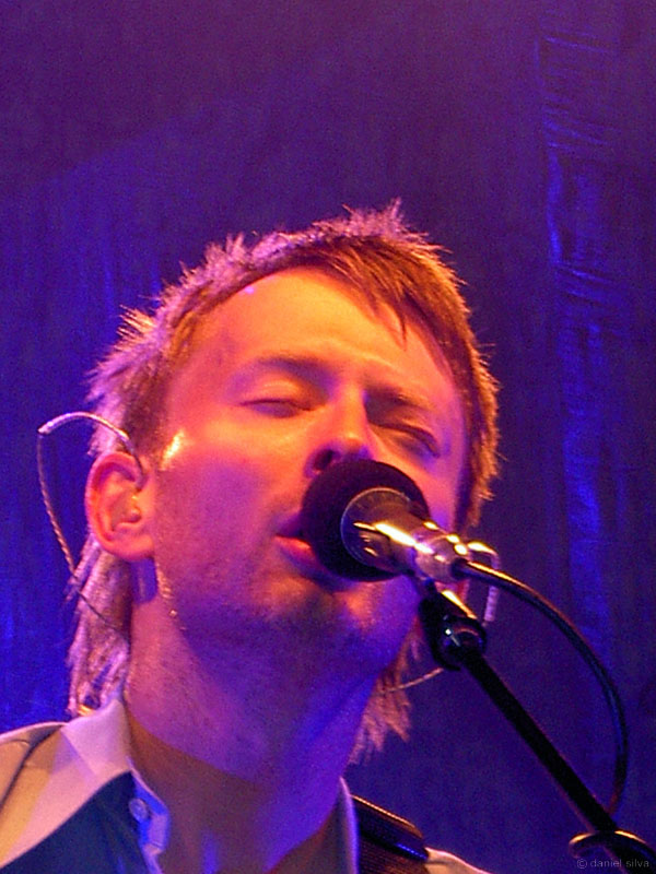 Radiohead live, Las Ventas, Madrid, Spain, 16 July 2003 (photo 77 of 81)