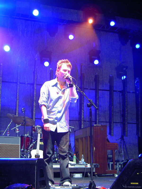 Radiohead live, Las Ventas, Madrid, Spain, 16 July 2003 (photo 79 of 81)