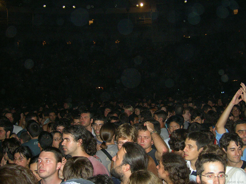 Radiohead live, Las Ventas, Madrid, Spain, 16 July 2003 (photo 80 of 81)