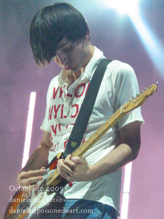 Radiohead live, Madison Square Garden, New York, USA, 10 October 2003 (photo 14 of 31)