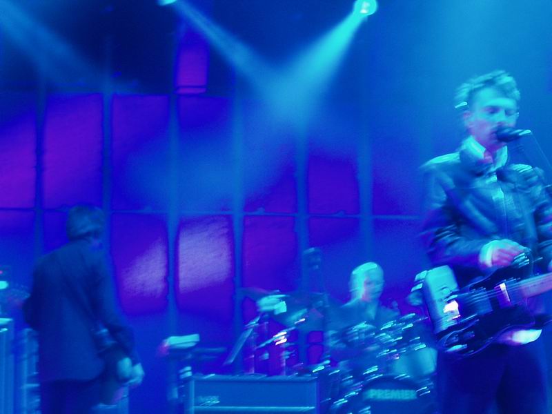 Radiohead live, Berlin Arena, Berlin, Germany, 13 November 2003 (photo 4 of 77)